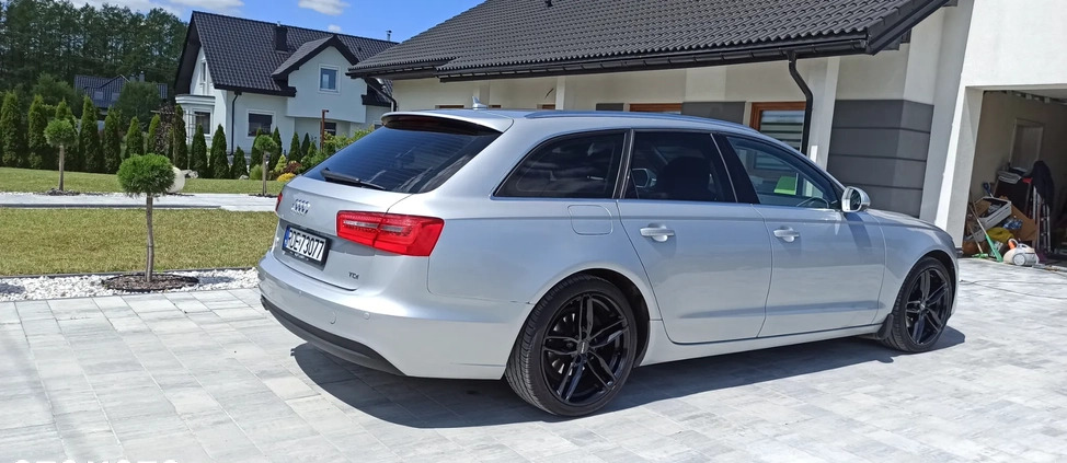 Audi A6 cena 58000 przebieg: 210000, rok produkcji 2012 z Dębica małe 46